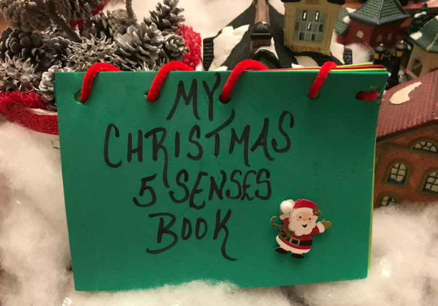 Christmas 5 Senses Book
