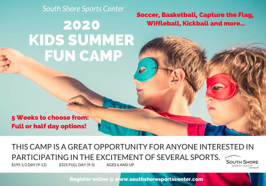 Kids Summer Camp at South Shore Sports Center in Hingham MA