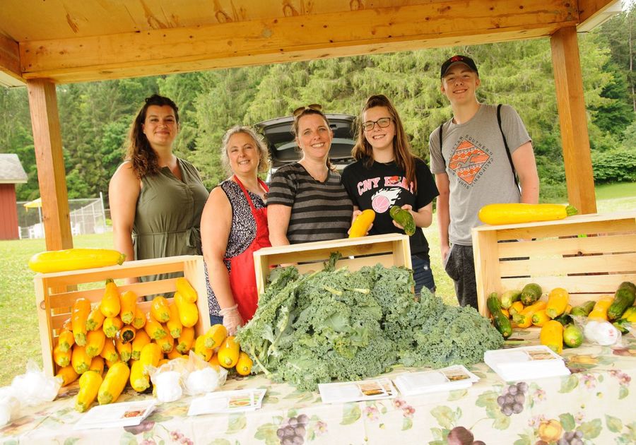 Kids' Free Farmers Market Broome County Food Bank Southern Tier