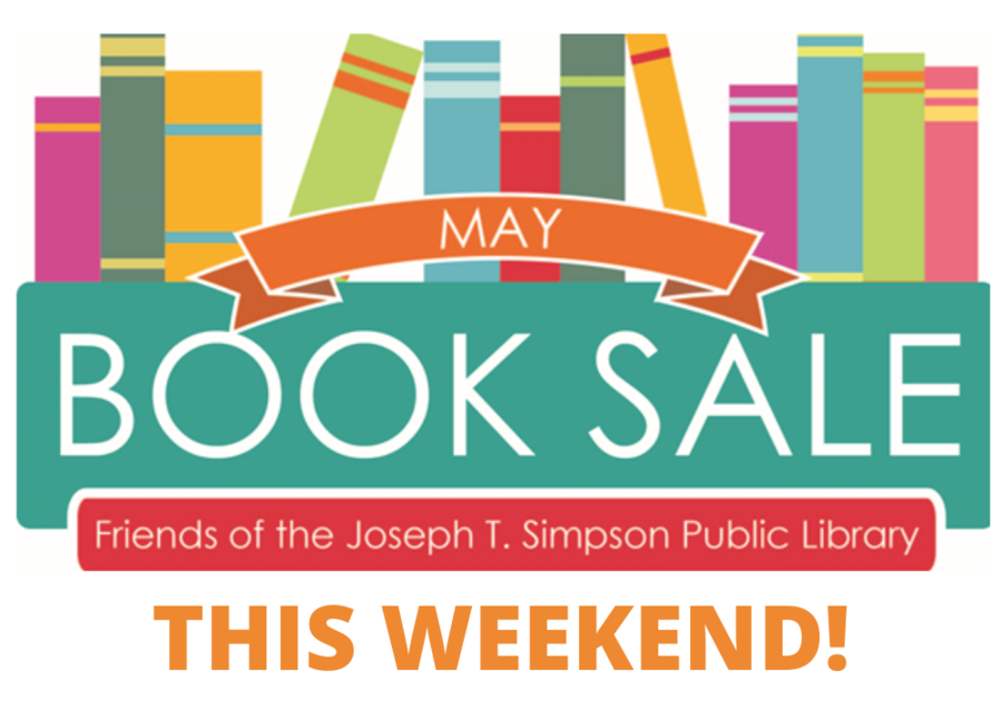 May Book Sale for Simpson Library