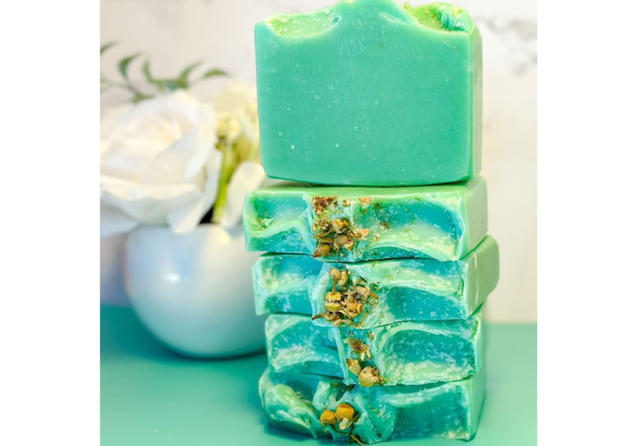 Custom handmade soap bar