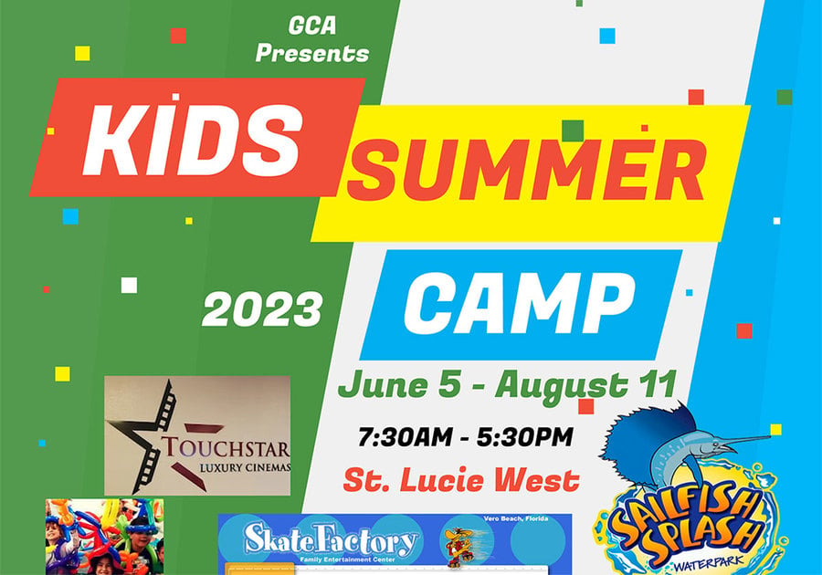 Grace Christian Academy 2023 Summer Camp flyer