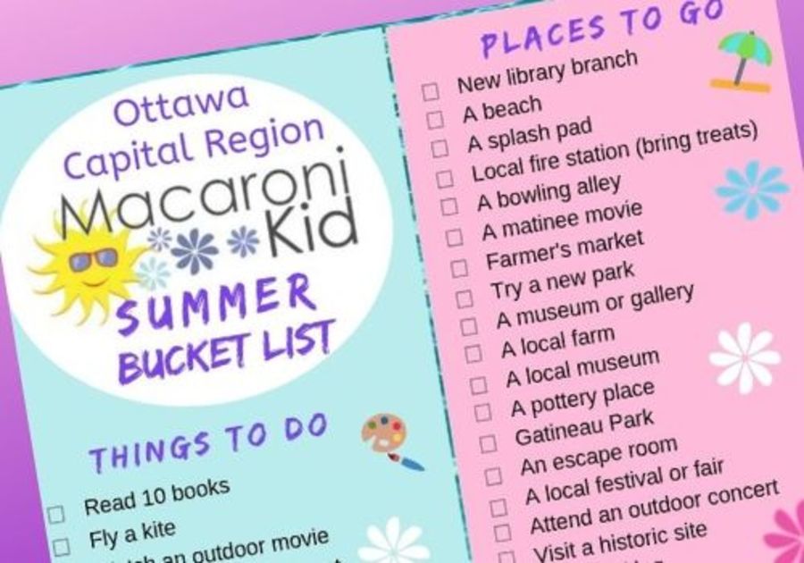 Ottawa Summer Bucket List