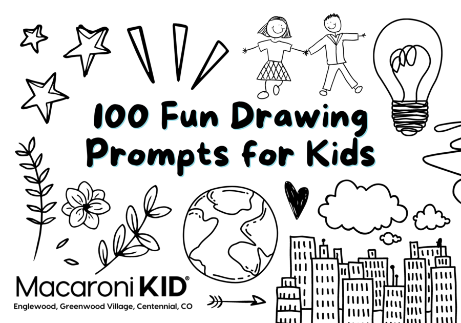 100 Fun Drawing Prompts for Kids  Macaroni KID Englewood-Greenwood  Village-Centennial