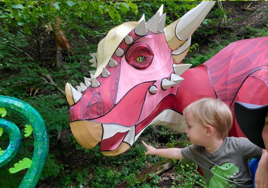 Ross Park Zoo Illumination for Conservation Lantern Festival in Binghamton