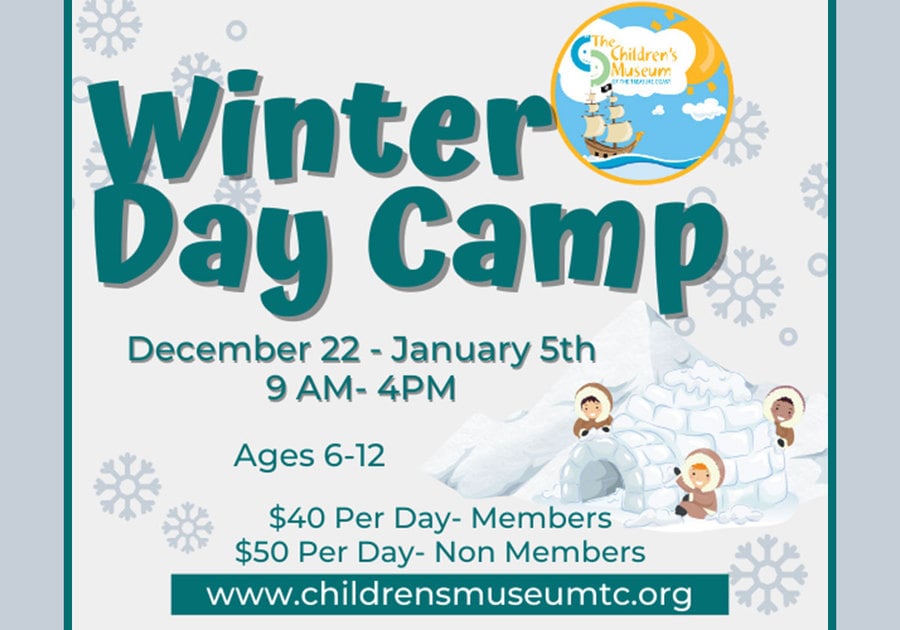 The Children's Museum 2023 Winter Camp Flyer