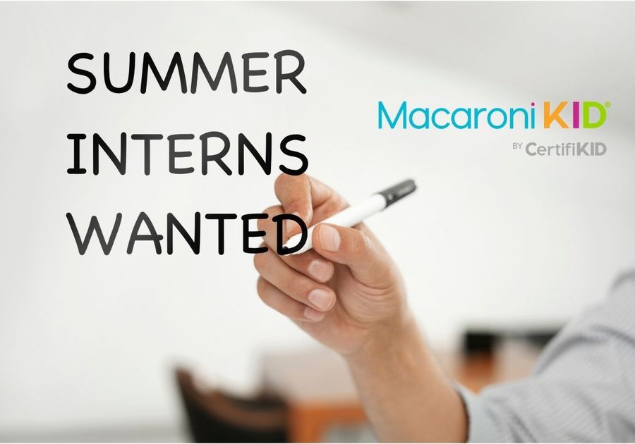 *NOW HIRING* Summer Intern | Macaroni KID Tacoma