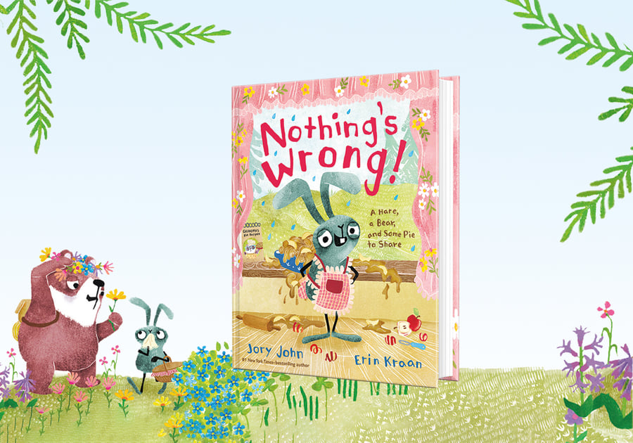'Nothing's Wrong' book cover, from MacMillan