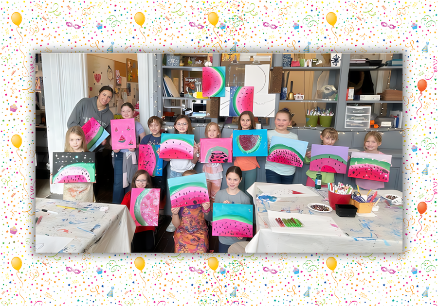 RLB Art Studio birthday parties