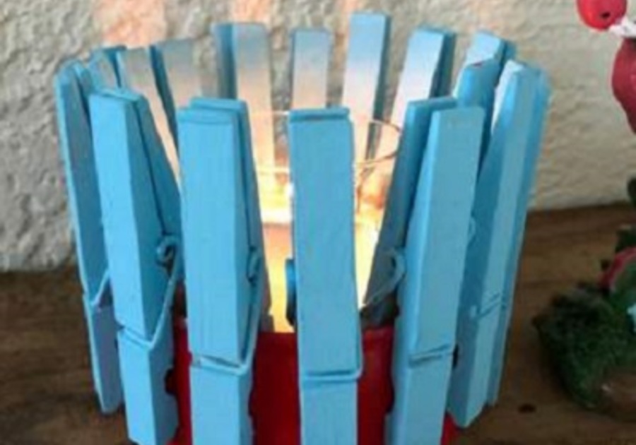4th of July Candle Holder