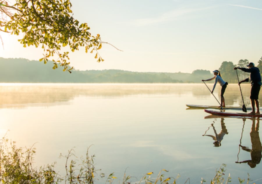 Paddleboarding Perfection Near Atlanta