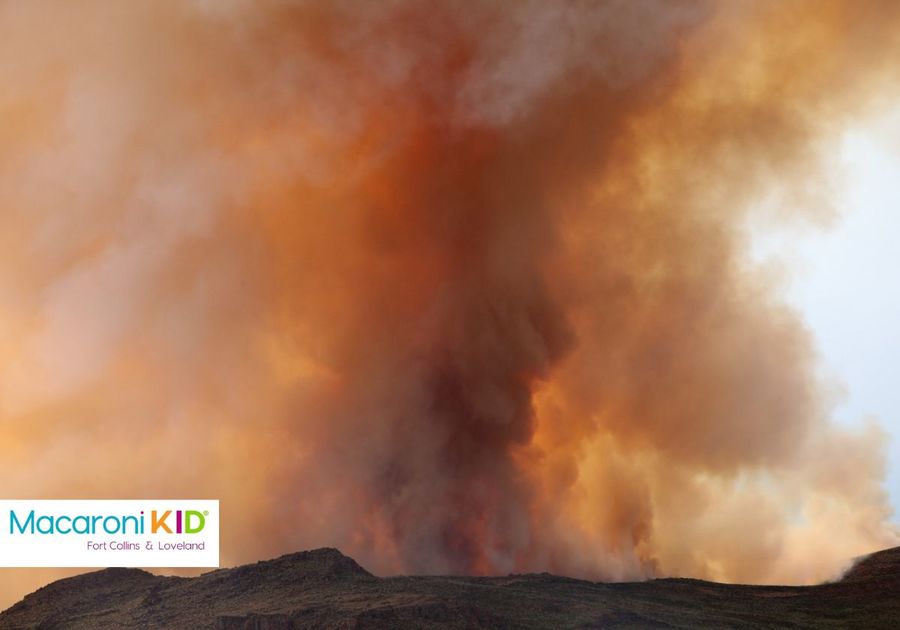 Wildfire sparked by lightning in CA