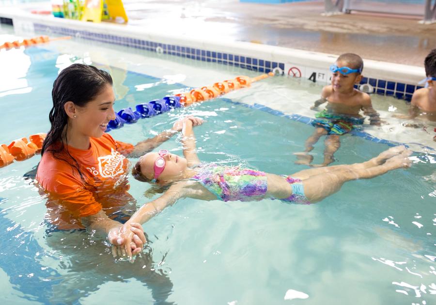 Instructor in Pool