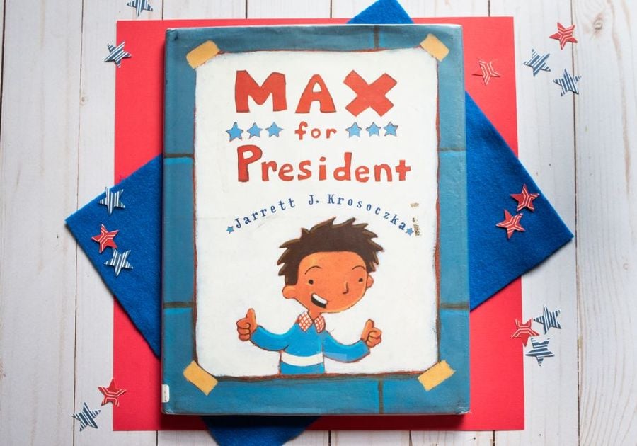 Max for president, elections, book review, children's book reviews
