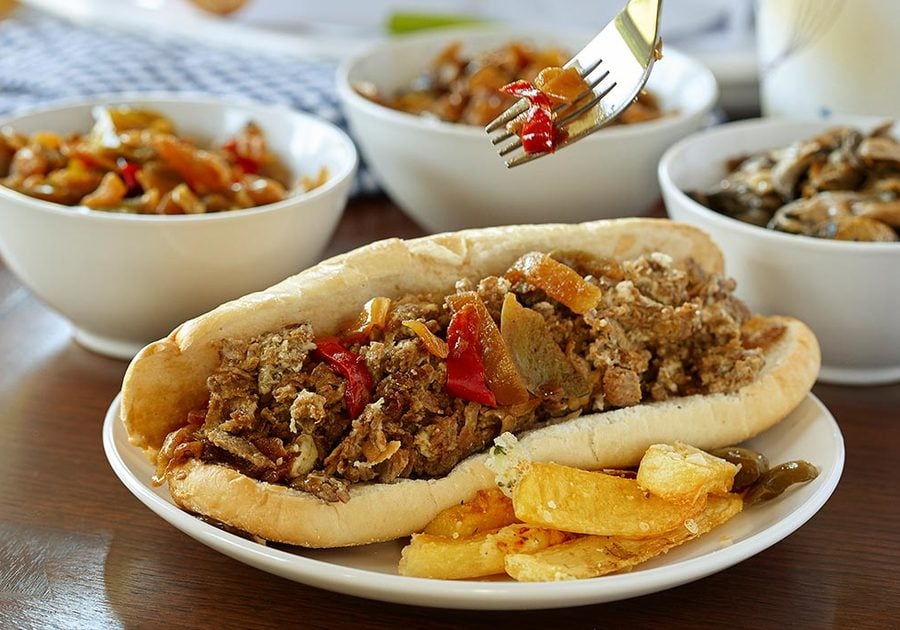Dream Dinners Philly Cheesesteak