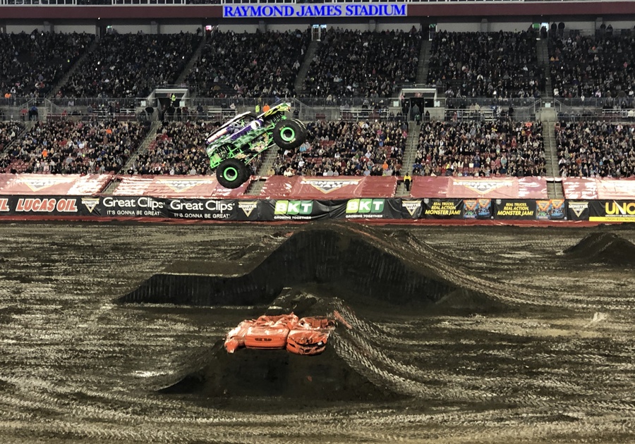 Monster Jam - It's almost GO TIME! The Tampa 2️⃣ track looks AMAZING 