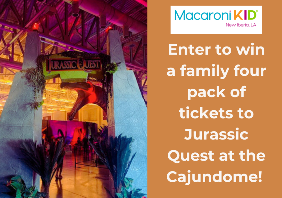 Jurassic Quest CajunDome Giveaway