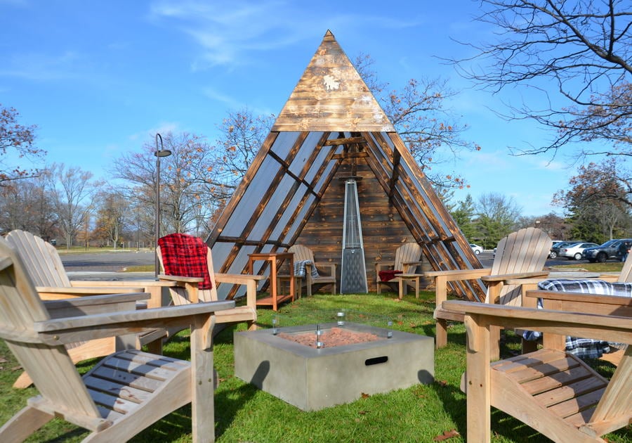 Christmas at Cantigny Cocoa Cabana