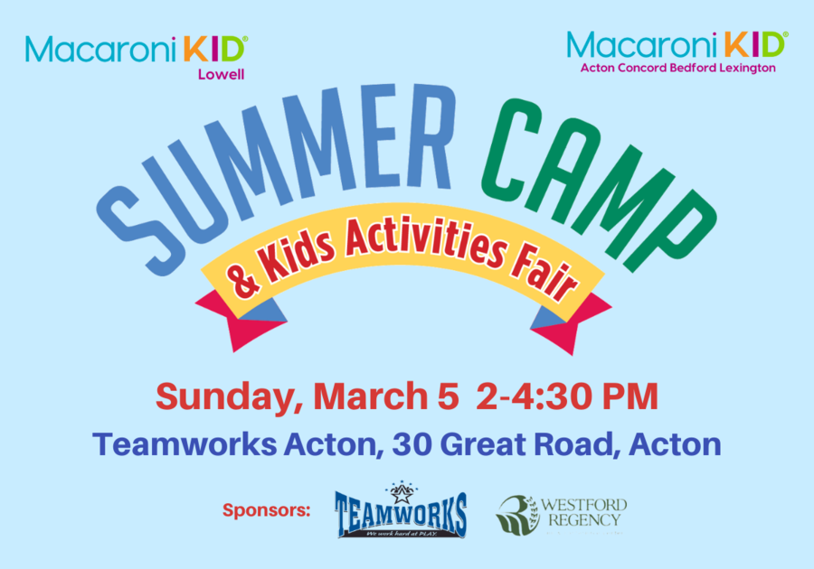 Summer Camp & Kids Activities Fair March 5 in Acton | Macaroni KID