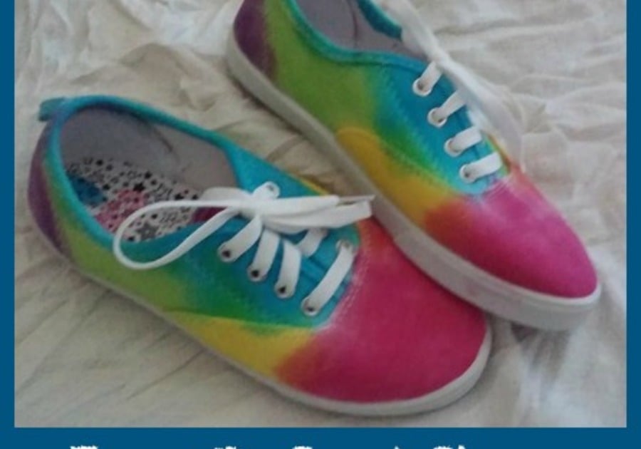 Tie Dye Shoes | Macaroni KID Carver - Eden Prairie