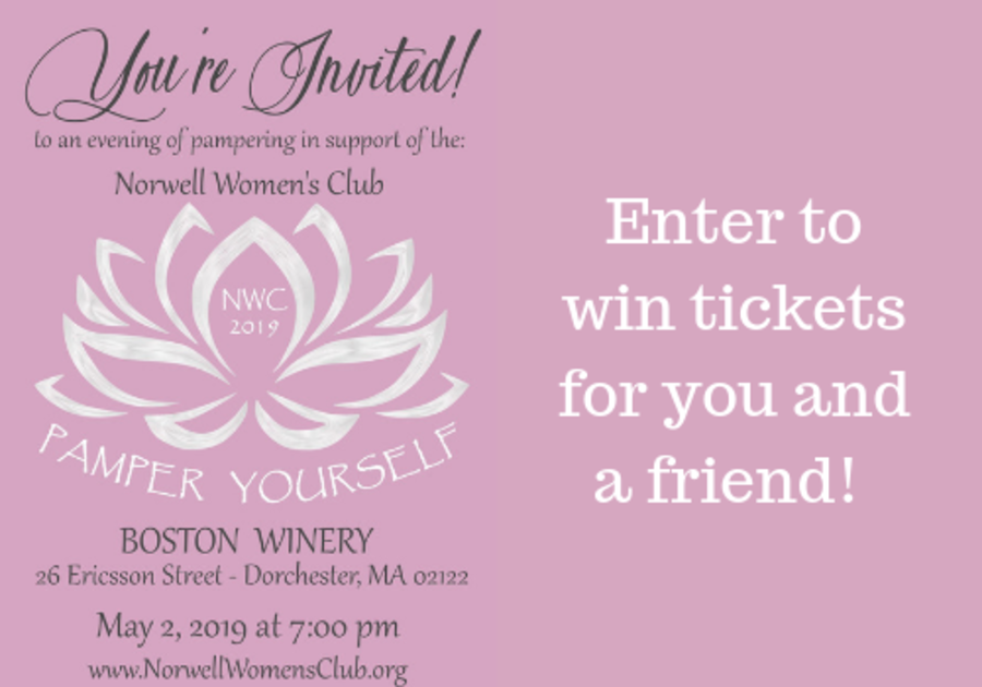 Norwell Womens Club fundraiser giveaway