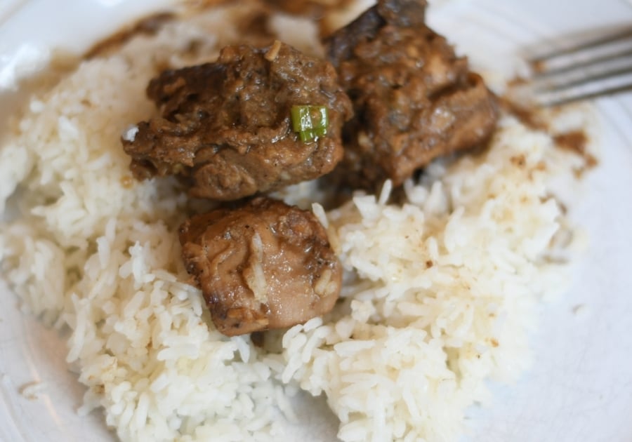 Filipino Chicken Adobo recipe for Asian American and Pacific Islander Heritage Month famous popular Filipino dish easy to make full of flavor