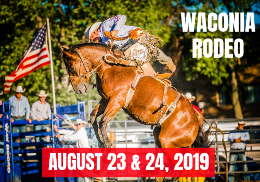 TICKET GIVEAWAY 2019 Waconia MN Rodeo August 23 and 24th Macaroni