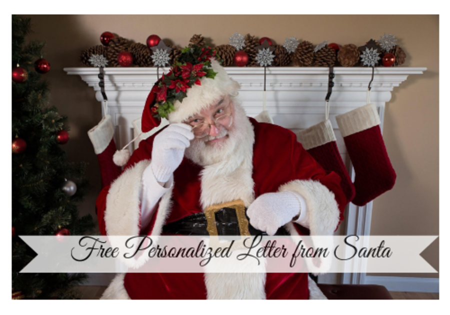 Free Personalized Letter from Santa