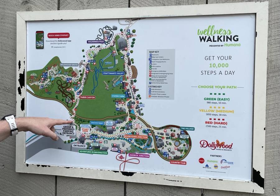 Dollywood Map