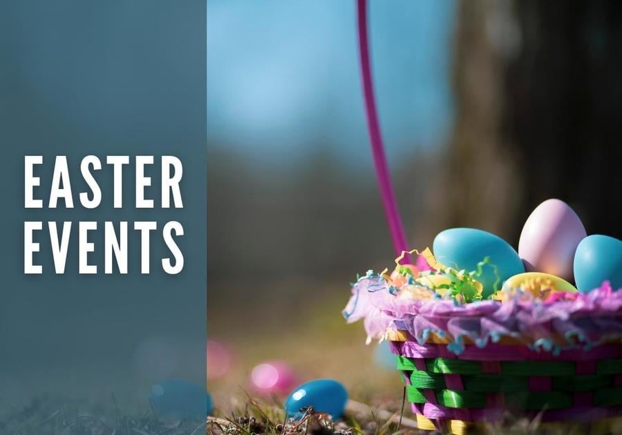 Easter egg hunt basket