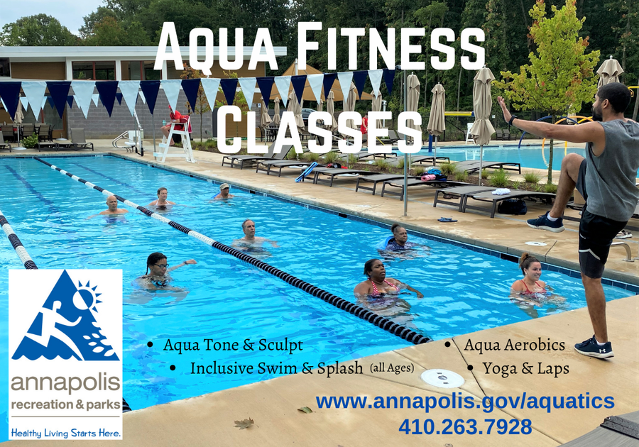 Annapolis Recreation and Parks Aqua Fitness classes