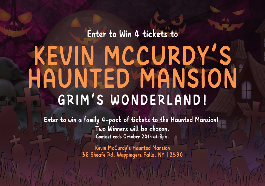 Haunted Mansion Ticket Giveaway