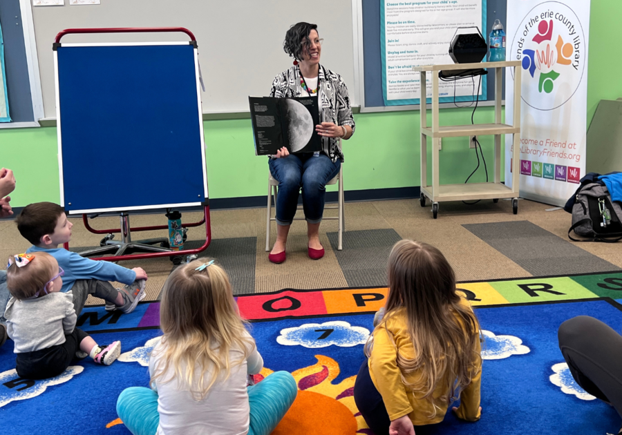 Erie County Public Library storytime