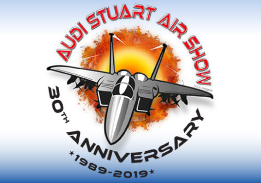 2019 Stuart Air Show 30th Anniversary Logo