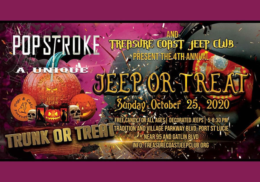 2020 Jeep or Treat at Pop Stroke