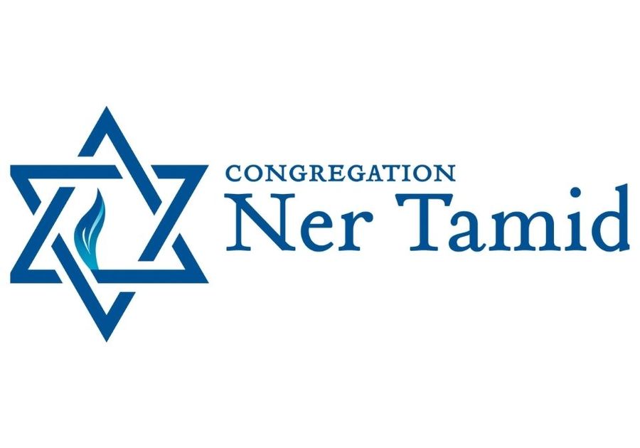 Beautiful Blue Jewish Star for Congregation Ner Tamid