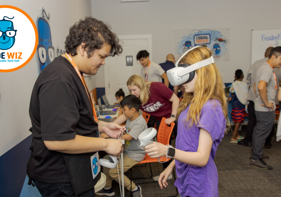 Teacher and student using WR headset