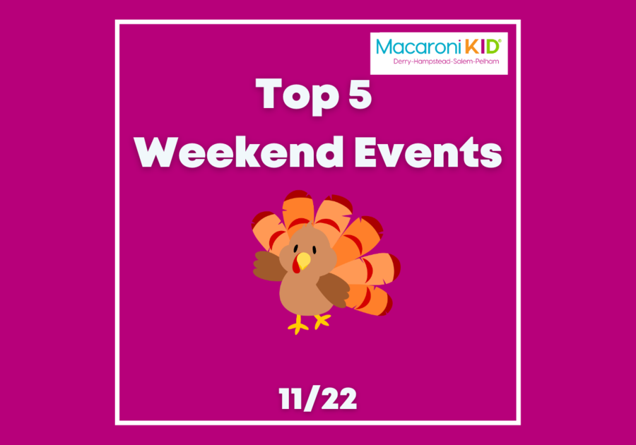 Top 5 Weekend Events Derry 11/22