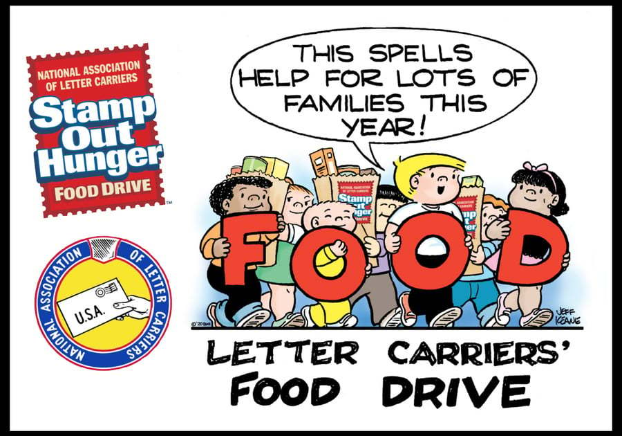 Feed Local Families with the Stamp Out Hunger Food Drive on May