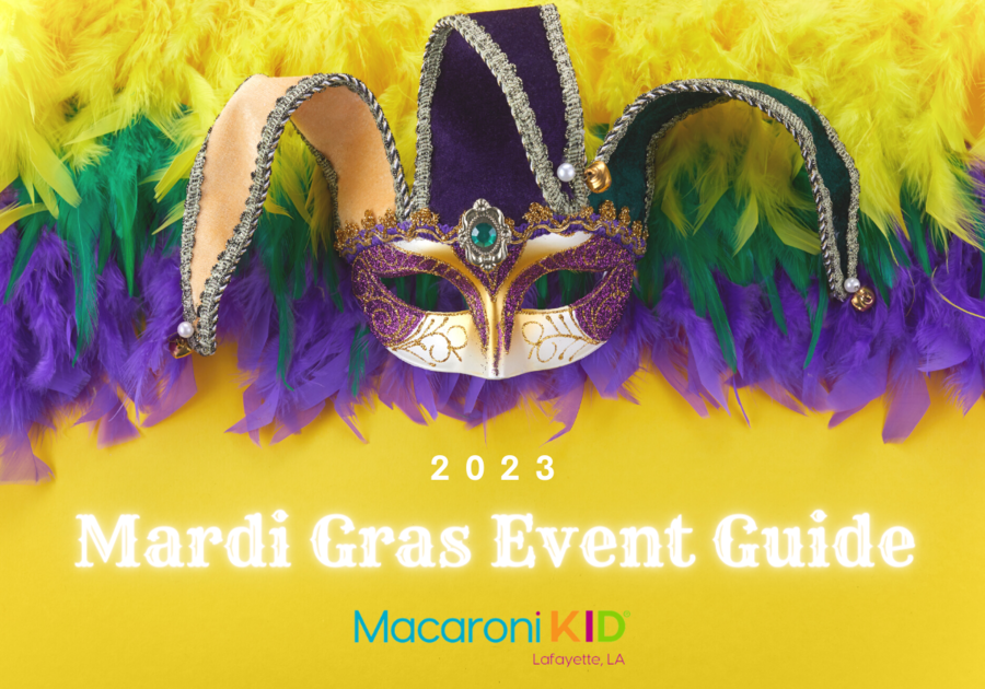 mardi gras parade flyer