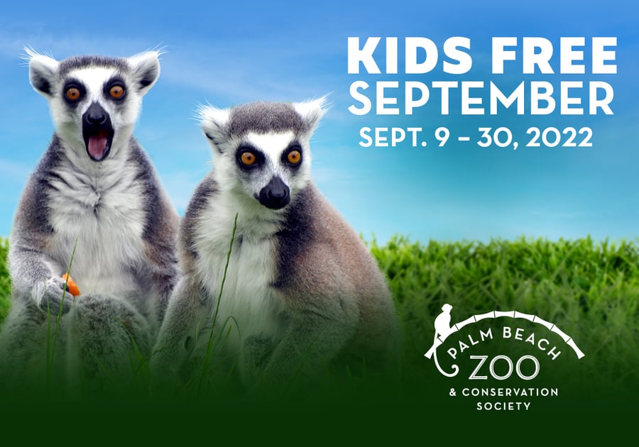 Kids Rule the Jungle at Palm Beach Zoo in September