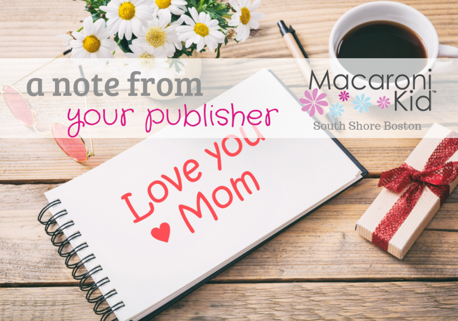 Mother's Day Desk and Note