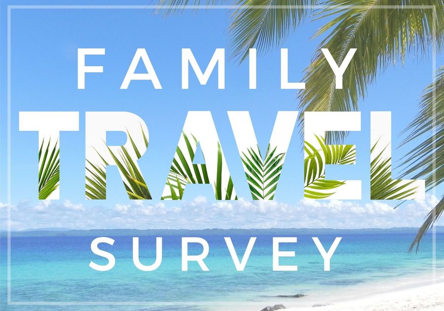 Family Travel Survey, Beach Scene