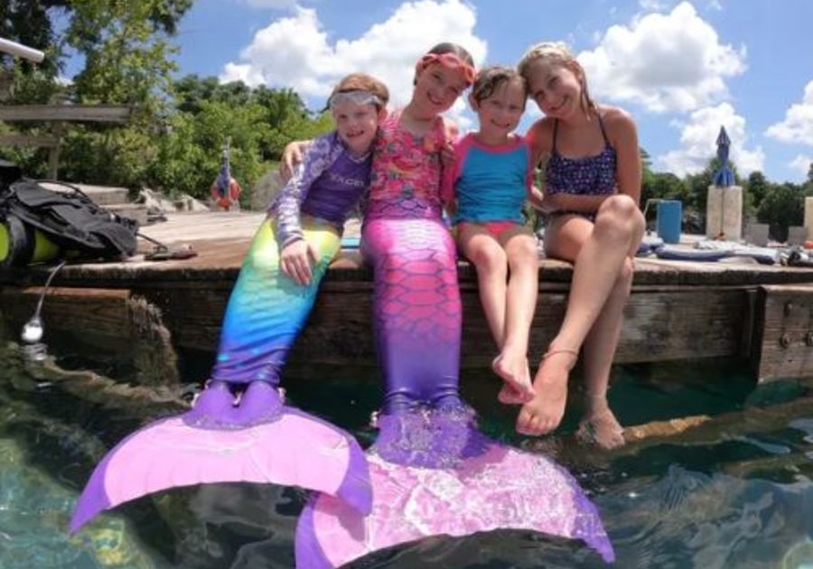 Family Dive Club summer camp for kids Magical Merfolk Adventure Camp located in Pelham, Alabama near Birmingham