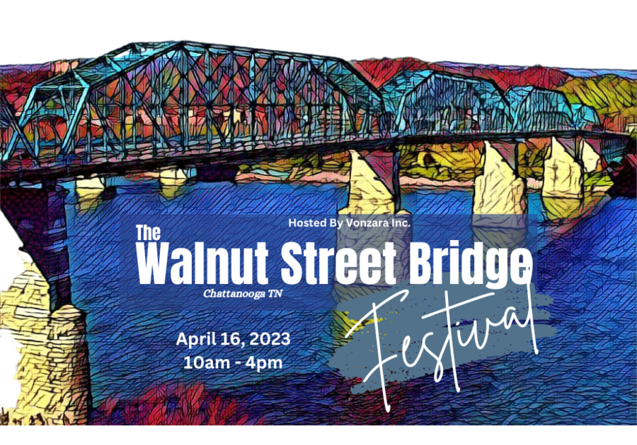 The Walnut Street Bridge Festival Flyer 
