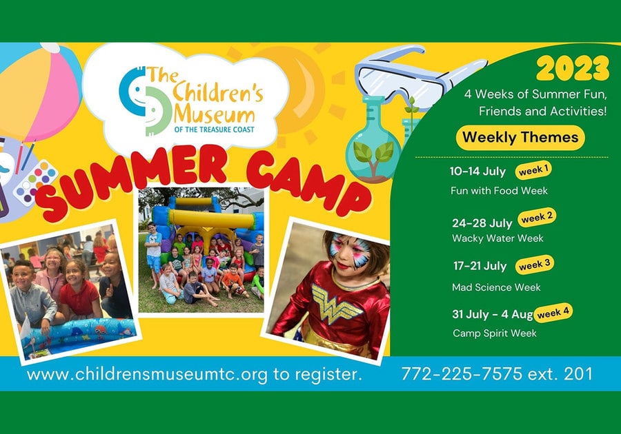 The Children's Museum 2023 Summer Camp Flyer