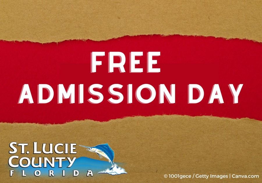 St. Lucie County Free Admission Day