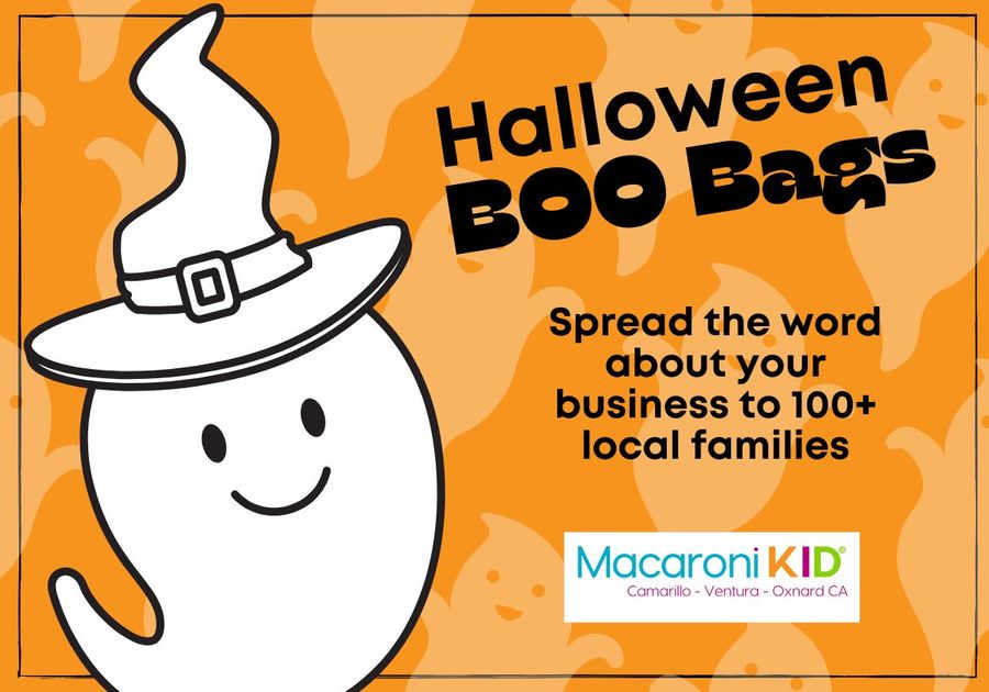 Halloween BOO Bags - Spread the word about your business to 100+ local families