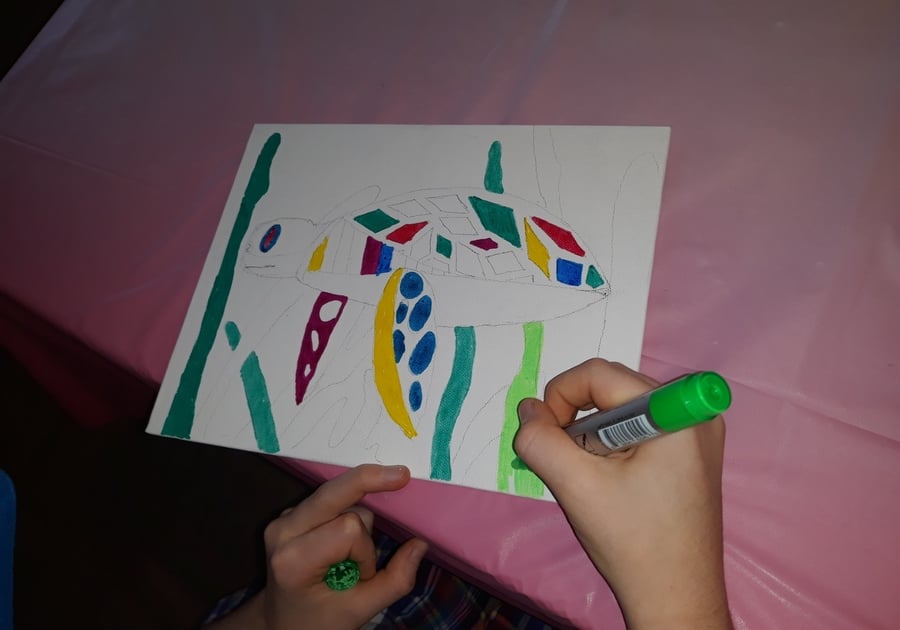 child coloring