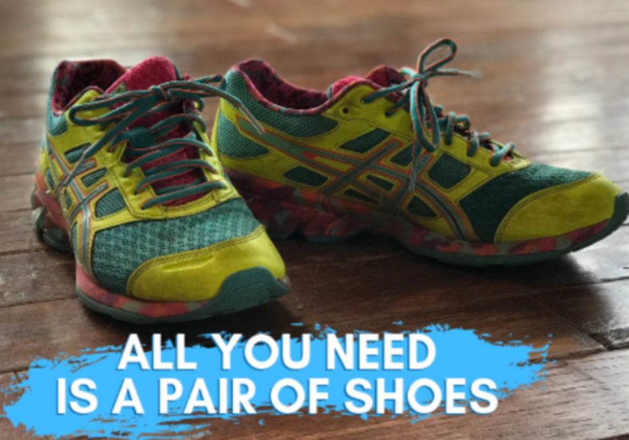All you need is a pair of shoes